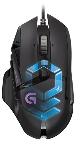 Logitech G502 Proteus Spectrum RGB Tunable Gaming Mouse, FPS Mouse