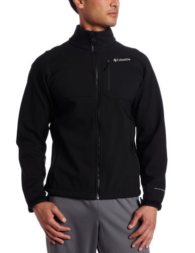 Columbia Men's Ascender II Softshell Jacket, Black, Medium