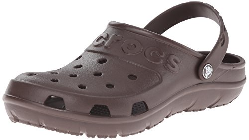 crocs Crocs Hilo Clog Mahogany, Unisex-Erwachsene Clogs, 46/47 EU, Braun (Brown 2K8)