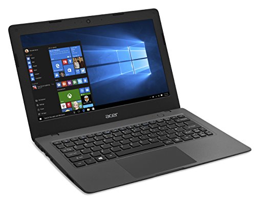 Acer Aspire One Cloudbook, 11-Inch HD, 32GB, Windows 10, Gray (AO1-131-C9PM) includes Office 365 Personal - 1 year