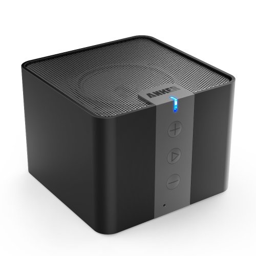 Anker® Classic Portable Wireless Bluetooth 4.0 Speaker with 20 Hour Rechargeable Battery and Full, High-Def Sound (Black) - A7908