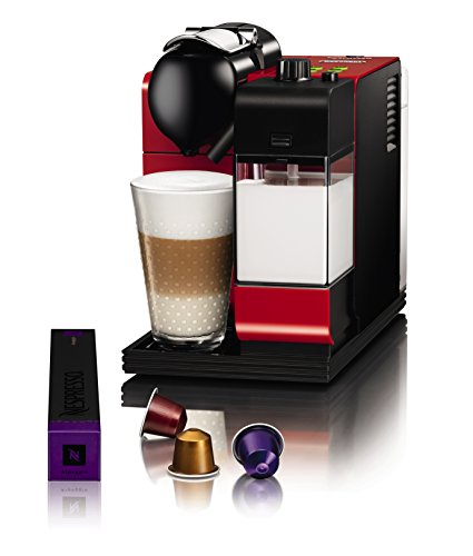 Delonghi EN520.R Nespresso Lattissima Plus Coffee Maker - Red