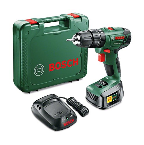 Bosch PSB 1800 LI-2 Cordless Lithium-Ion Hammer Drill Driver with 18 V Battery