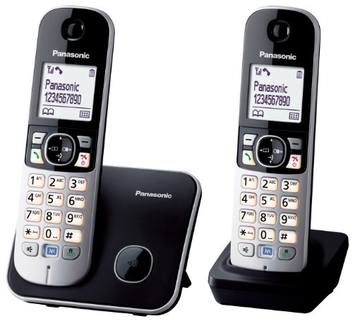 Panasonic KX-TG6812GB nero - Cordless Standard - Duo