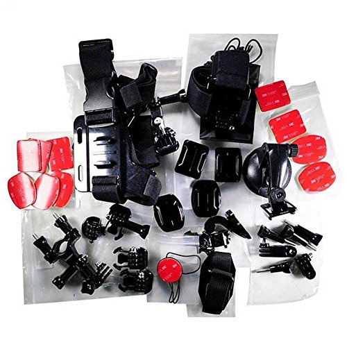 Go Pro Accessory Kit Ultimate Combo Kit 33 accessories for GoPro HERO3+,GoPro HERO3,GoPro HERO2 and GoPro HERO Cameras
