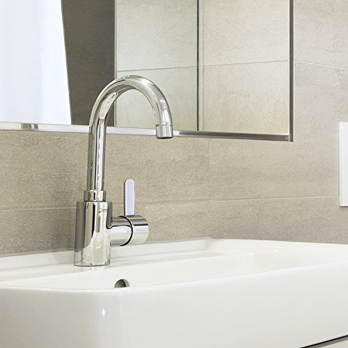 GROHE Eurosmart Cosmopolitan Badarmatur Zugstange, hoher Auslauf, Schwenkbereich 100° 32830000
