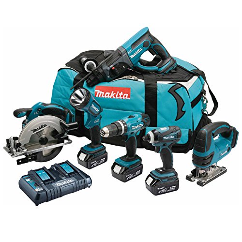 Makita DLX6017PM Cordless Li-ion Kit, 6 pc.