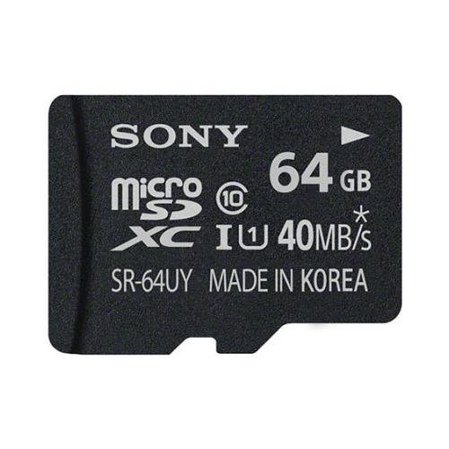 Sony 64GB microSDXC Class 10 UHS-1 Memory Card