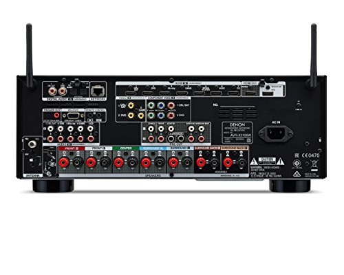 Denon AVR-X3100W 7.1 Surround-AV-Receiver (WLAN, Spotify Connect, Internet-Radio, 7+1 HDMI in, 2HDMI out, DLNA, AirPlay, 180 Watt) schwarz