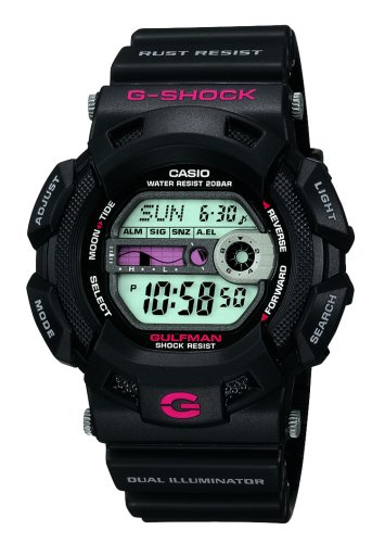 G-Shock G9100-1 Men's Black Resin Sport Watch