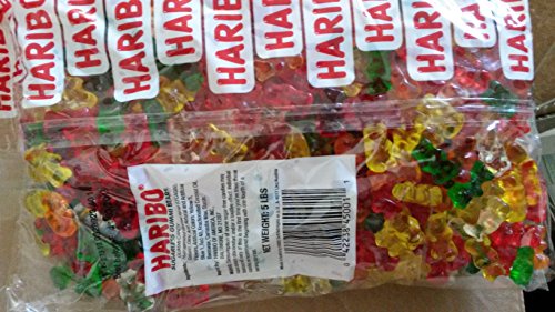 Haribo Sugar Free Gummy Bears 5LB Bag
