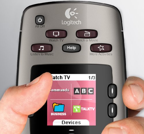 Logitech Harmony 650 Infrared All in One Remote Control, Universal Remote, Programmable Remote (Silver)