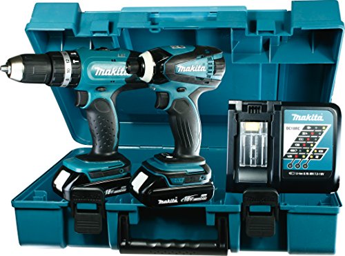 Makita Akku-Set 18 V, DHP453 und DTD146, DLX2020Y