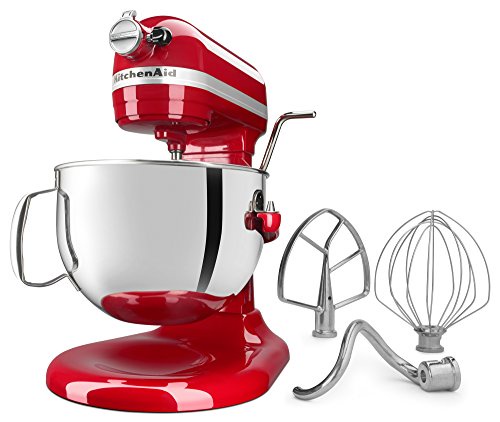 KitchenAid KL26M1XER Professional 6-Qt. Bowl-Lift Stand Mixer - Empire Red