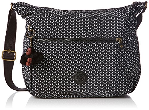 Kipling Womens Alenya Shoulder Bag Monochrome Pr