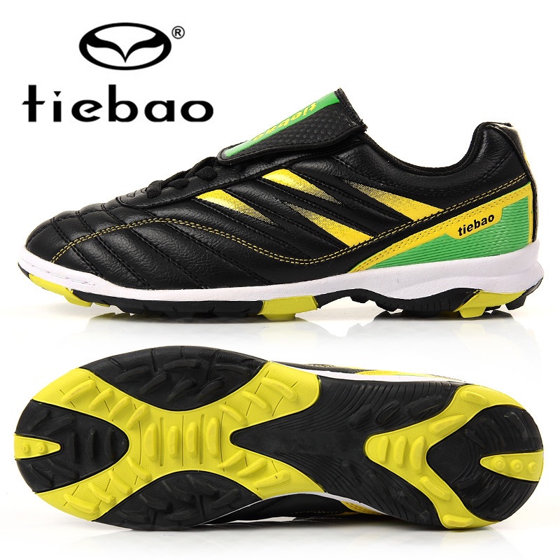 TIEBAO Professional Outdoor Football Boots Athletic Training Soccer Shoes Men Women TF Turf Rubber Sole Shoes zapatos de futbol