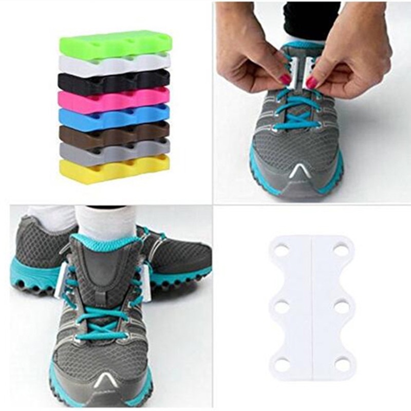 Sneakers Magnetic Shoe Buckles 1 Pair Casual Magnetic shoe laces Closure Shoelaces Buckles No-Tie Shoelace Buckles New