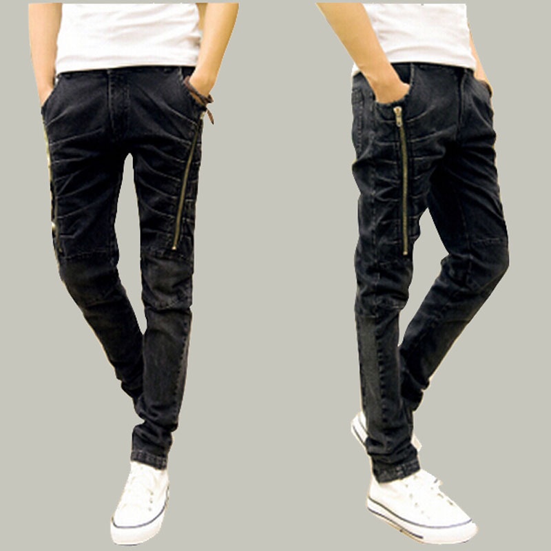 2015 Autumn Fashion Classic Jeans Casual  Men Jeans Famous Straight Korean Slim Brand  Pants Plus 28-34 Size 1.20-361