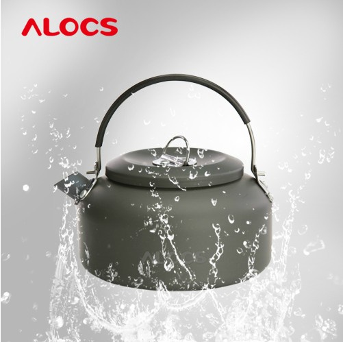ALOCS 0.8L High Quality Outdoor Camping Hiking Kettle Coffee Pot  Teapot Super light Weight  100G Small Size