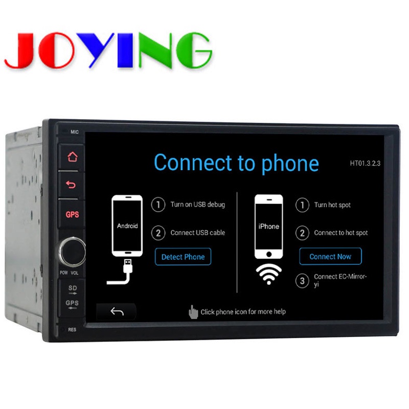 Quad Core 7INCH Universal Double 2 Din Android 4.4.4 Car Audio GPS Navigation 3G Radio Stereo Head Unit Steering-Wheel 16GB ROM
