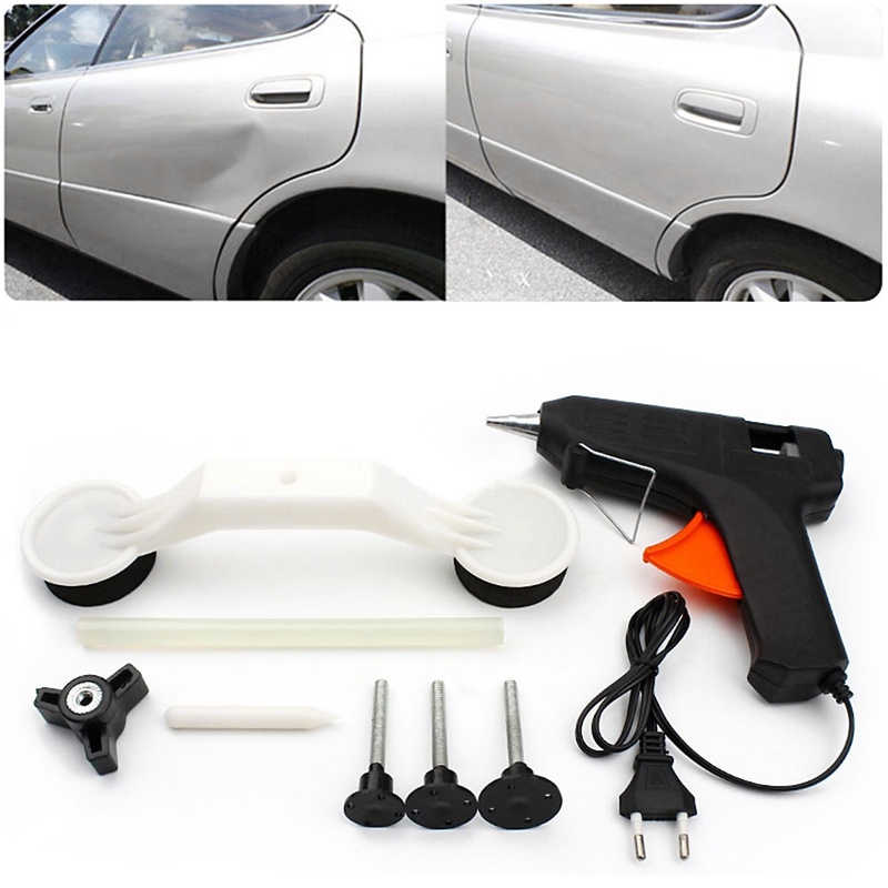 Hot Sale Car Pops A Dent Ding Repair Removal Tool Set Kit for Vehicle Auto Automobile ABS Glue Gun DIY Paint Car Care Tools