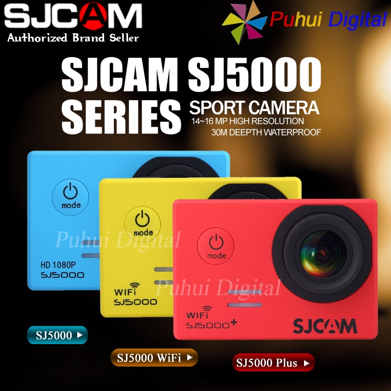 SJCAM SJ5000 Series SJ5000 Plus & SJ5000 WIFI & SJ5000 Action Sport Camera Waterproof Camera