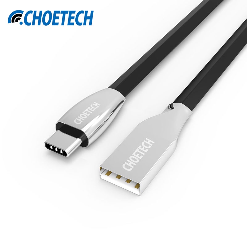 CHOETECH Mobile Phone Cable USB-A Male To USB Type C Male Data Transfer Sync Charging For Macbook ChromeBook /LG G5/HTC