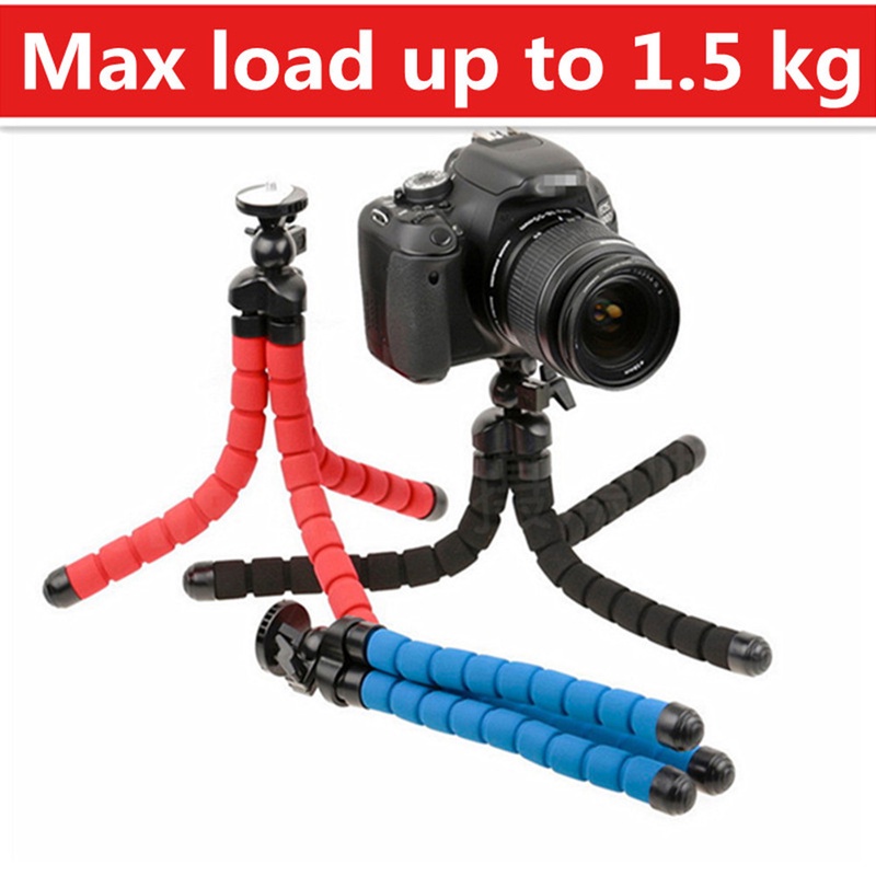 flexible camera tripod Flexible Leg Mini Tripod for Gopro Digital Camera and phone Load-Bearing to 1.5Kg Gorillapod