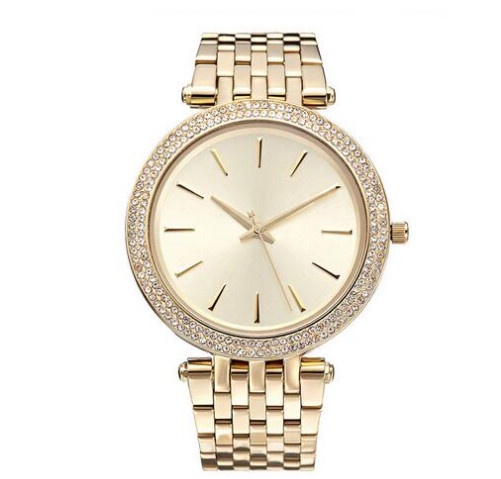 drop shipping top luxury brand fashion designer women wear casual quartz watch silver gold rose Stainless steel belt wristwatch