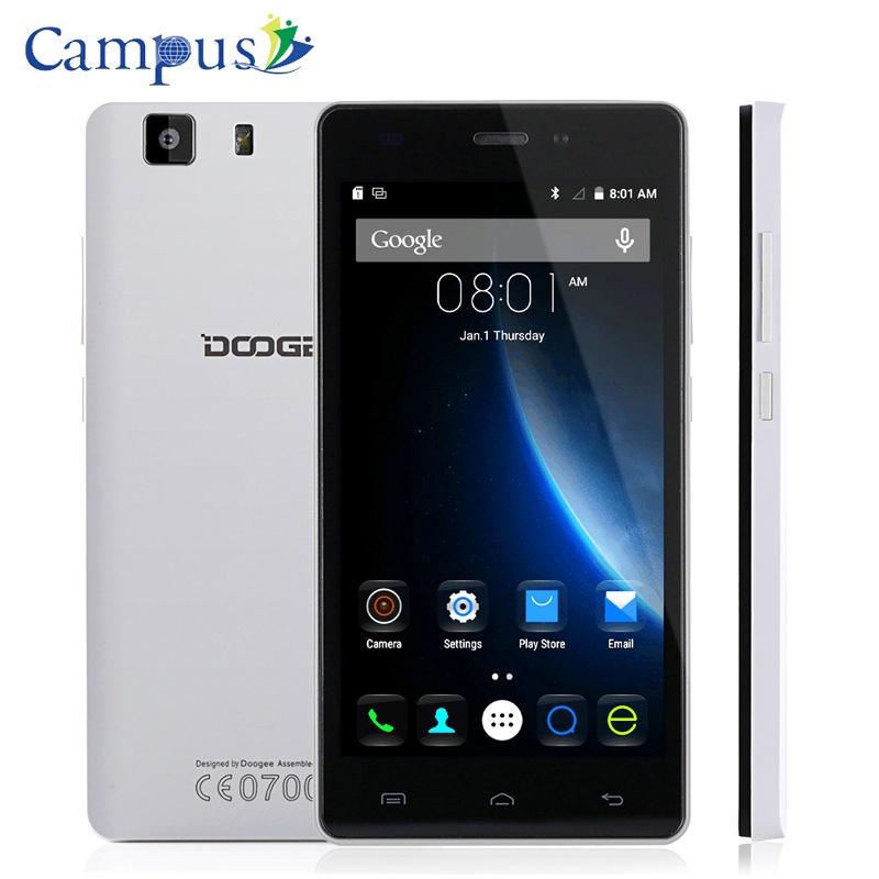 Original Doogee X5 Pro Android 5.1 MTK6735 Quad Core Smartphone 5.0 HD 1280*720 4G Dual Sim Dual Standby 2G RAM 16G ROM