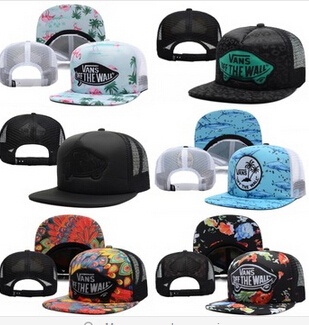 buy Brand gorras Vans Snapback Caps baseball hats hip hop Street Vans Warped Tour Trucker Hat Cap Off The Wall bone Snapbacks