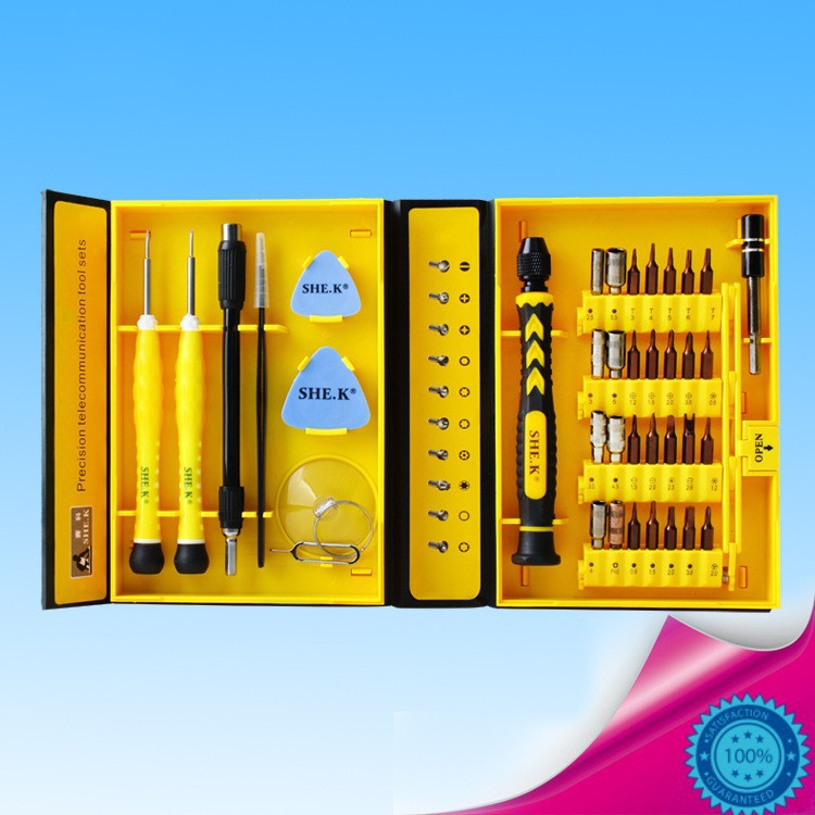 Top Quality Phones Opening Repair Tool Ferramentas Screwdrivers Kit For iPhone 4/4s/5 Samsung HTC Moto Multipurpose Precision