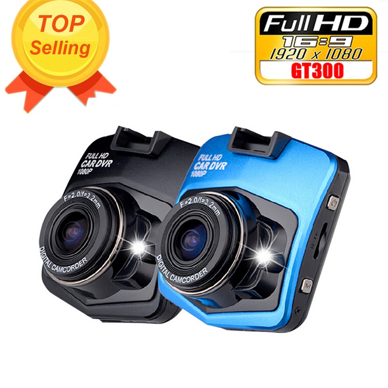 Novatek Mini Car DVR Camera GT300 Dashcam 1920x1080 Full HD 1080p Video Registrator Recorder G-sensor Night Vision Dash Cam