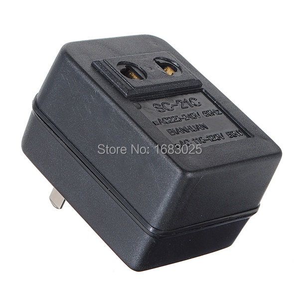 Hot Sale 50W Watts US Japan Canada Brazil For AC Power 220V to 110V Voltage Converter Adapter Travel Transformer