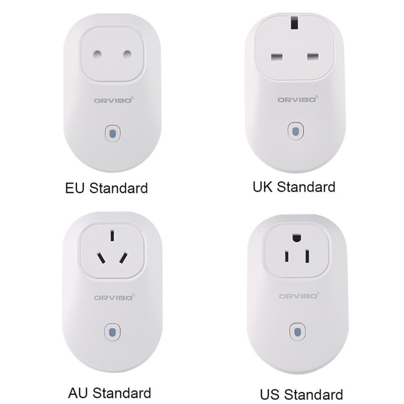 Orvibo EU,US,UK,AU Standard Power Socket Wi-Fi Smart Switch Travel Plug Socket Home Automation for iPhone Android phones hot new