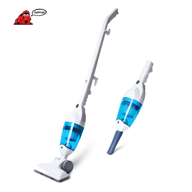 New Low Noise Mini Home Rod Vacuum Cleaner Portable Dust Collector Home Aspirator White&Blue; Color WP3006 PUPPYOO