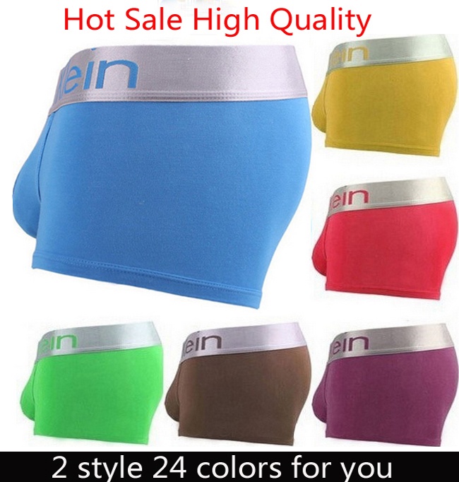 1 Pcs Hot Sale calvin Man Boxers Sexy Modal and Cotton Men's Shorts Fashion Underwear men Comfortable Boxer Wholesale cueca