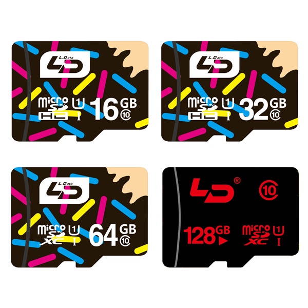 LD Micro SD Card Memory Card 8GB/16GB/32GB/64GB/128GB TF Trans Flash Card