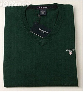 2015 New Brand Crewneck Warm V-Neck Sweaters Men Free Shipping