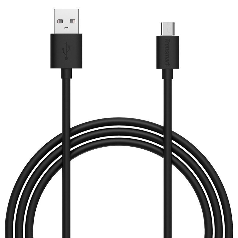 3 pieces 1.8m/6ft Tronsmart USB2.0 A Male to Micro B Data Sync Charge Micro USB Cablefor smartphones tablets mp3 PDAs cameras