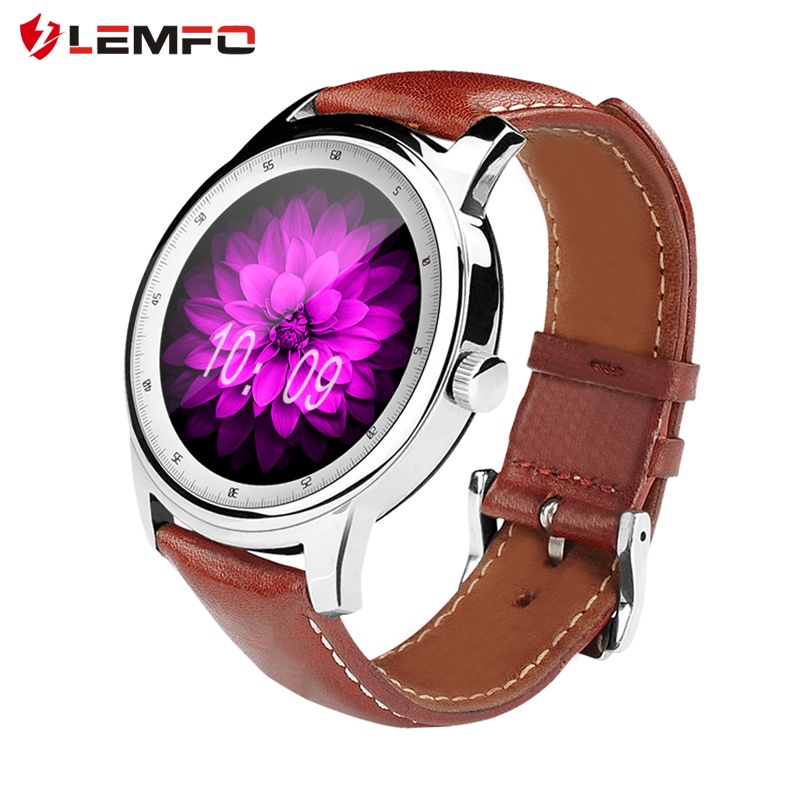 Lemfo LEM1 Bluetooth Smart Watch Full HD IPS Screen Waterproof SmartWatch Wearable Devices Fitness Tracker For IOS Android New