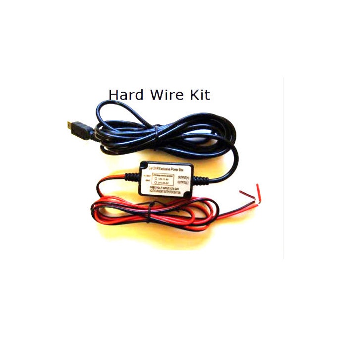 Micro USB 3.5m Car Hard Wire Kit for Mini 0803 mini 0805 mini 0806 car Camera Dash camera hardwire kit