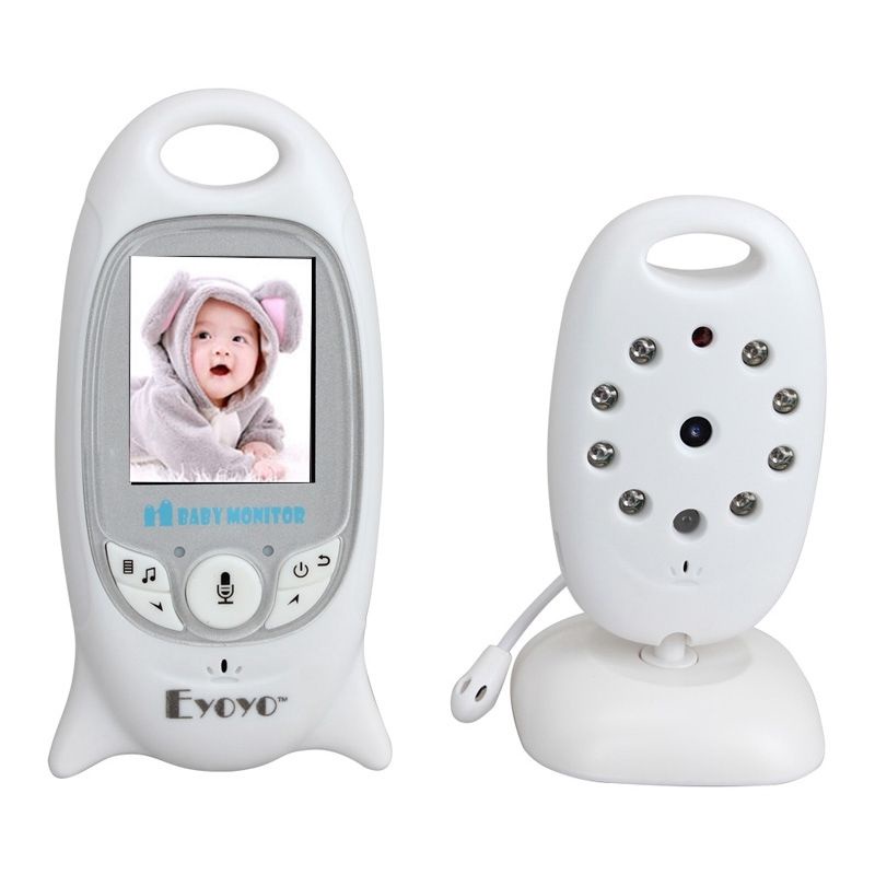 Eyoyo VB-601 2.0 inch Color Video Wireless Security Camera Baby Monitor Night Vision VOX Safety2-Way-Audio Talking 8 Lullabies