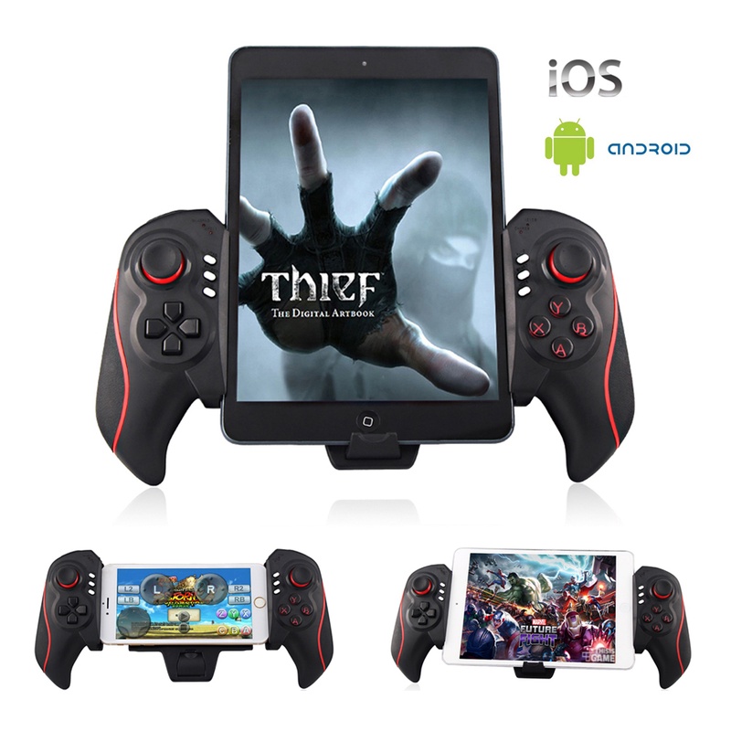 Original DOBE Gamepad Wireless Bluetooth Telescopic Game Controller Gamepad Joystick For Pad For Iphone/ipad PC Android IOS