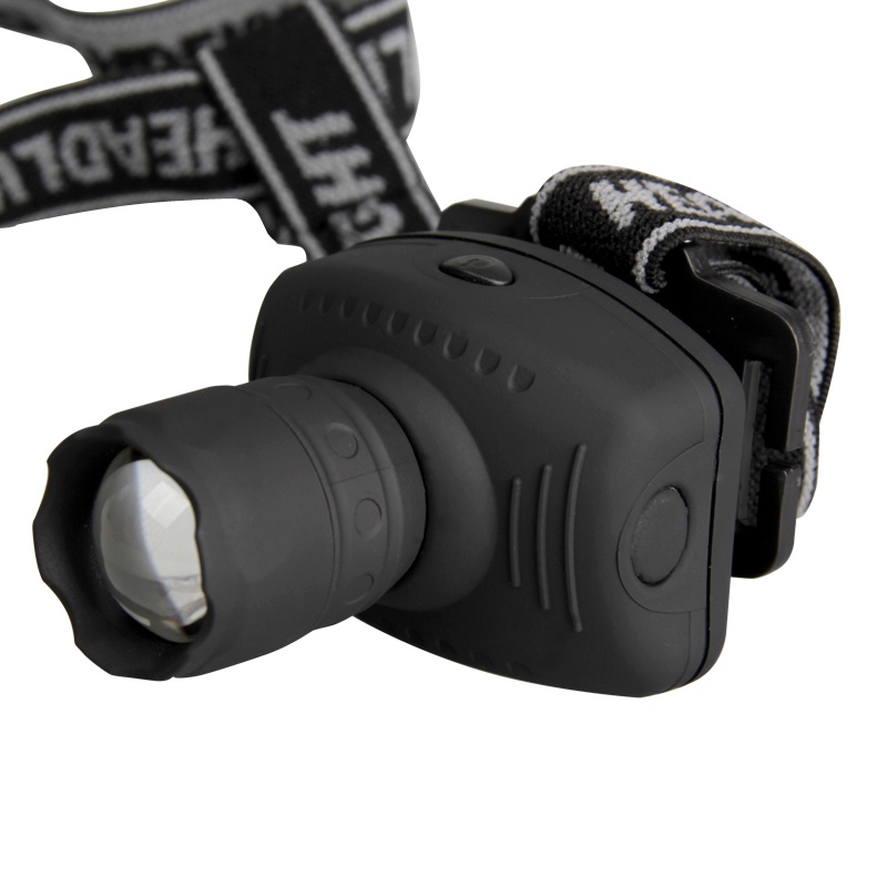 A++ CREE 500Lumen LED Headlamp Flashlight Frontal Lantern Durable Zoomable Head Torch Light Bike Riding Lamp For Camping Hunting