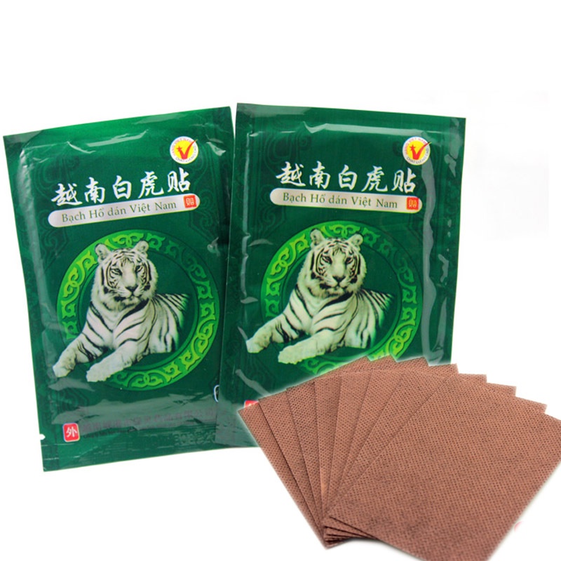 16pcs Tiger Balm Plaster Pain Relieving Plaster Muscle Back Pain Athritis Strain Rheumatism Body Massage Relaxation Human Care