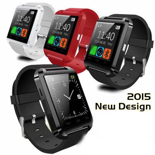 HOT 3 colors New Sport U8 U80 Bluetooth Smart Wrist Watch Phone Mate For Android IOS Iphone Samsung LG
