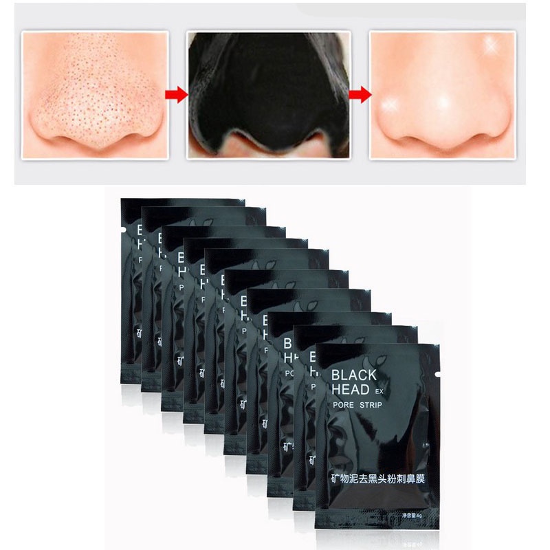 5PCS 2015 Beauty Care Pig Nose Herbal Blackhead Remover Mask Face Pore Strip Face Mask Remove Blackheads