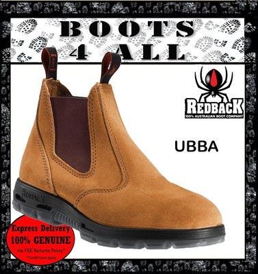 Redback Mens Work Boots UBBA (Desert Rigger) Banana Soft-Toe  Brand New