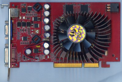 Palit GeForce 7600GS AGP8X 256Mb DDR3 TV-OUT DVI
